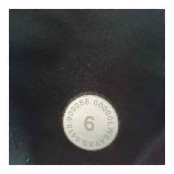 Lululemon Hot Pursuit HR Crop Tight  21" Leggings Black LW6AYXS Women's 6 - Picture 5 of 5